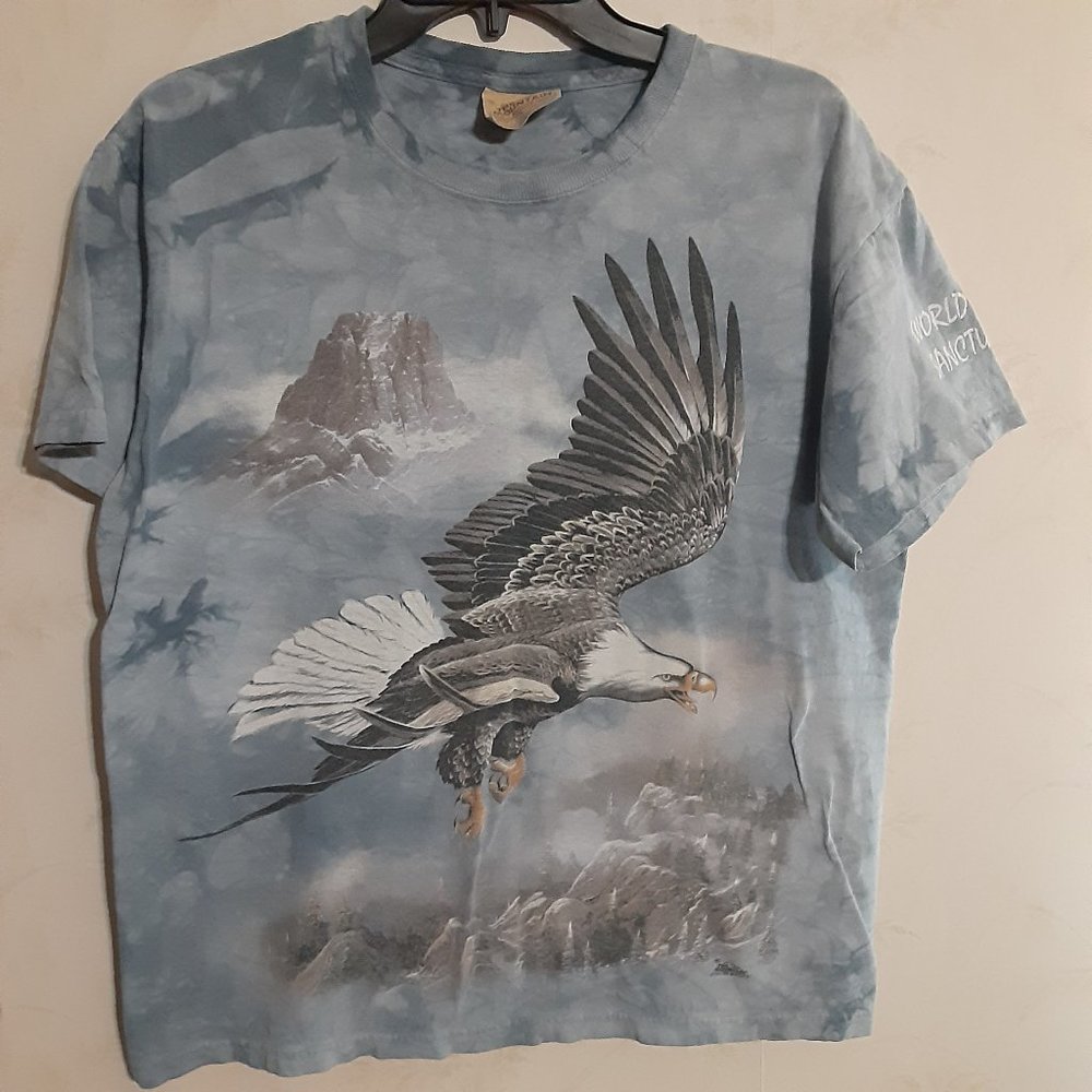 VTG The Mountain 1997 Ted Baylock World Bird Sanctuary SS T Shirt Size M